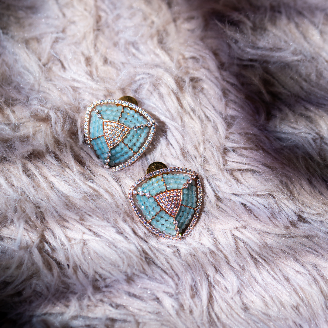 THE OCEAN BLUE STUDS