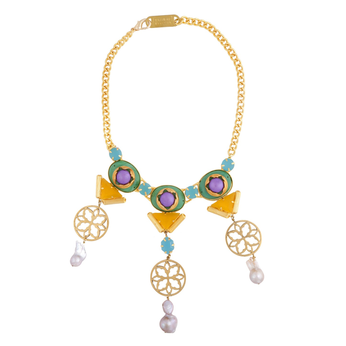 BEATRICE WHEEL SUMMER NECKLACE