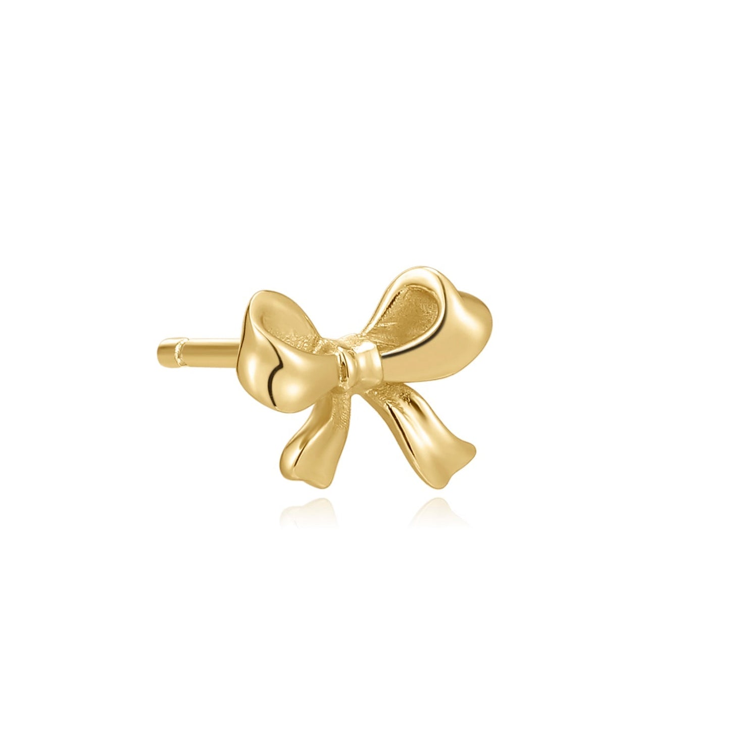 SWEET RIBBON SINGLE EARRING