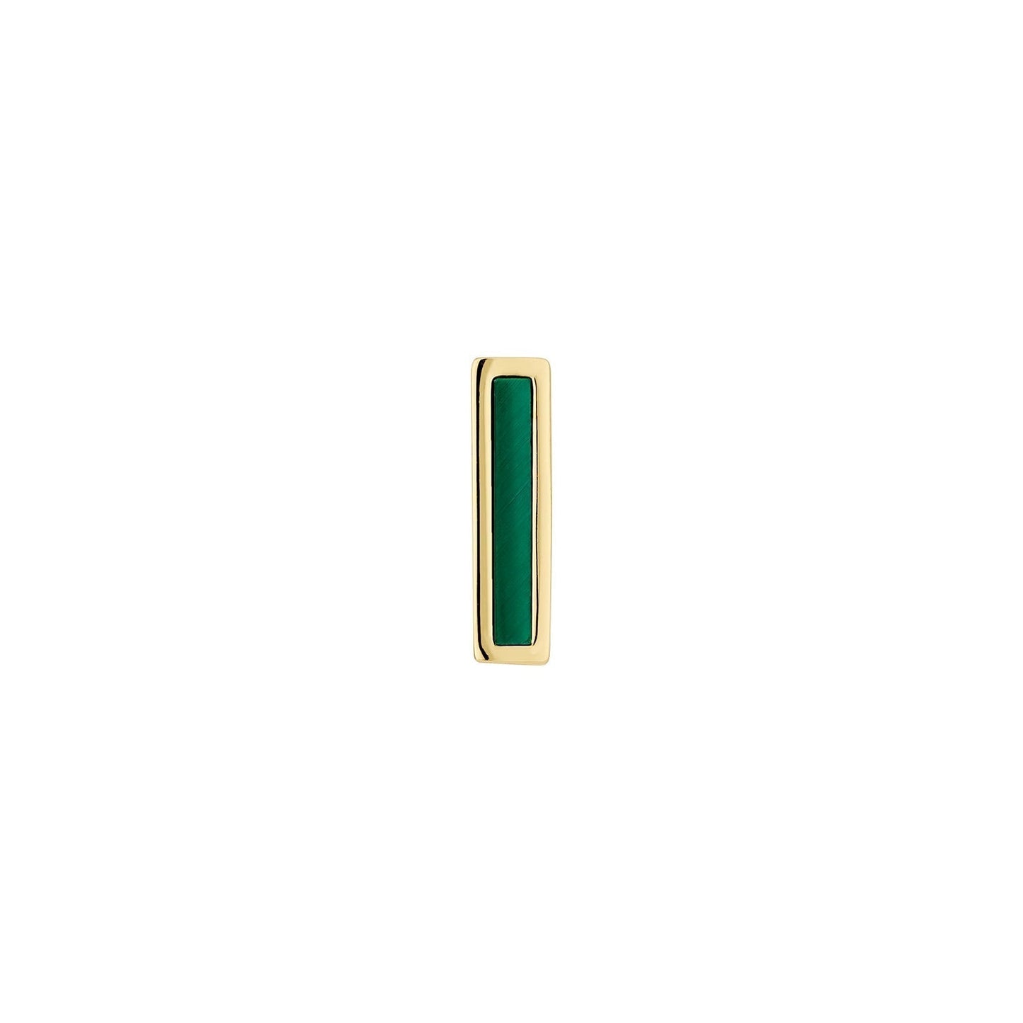 CEILAN YELLOW GOLD SINGLE EARRING