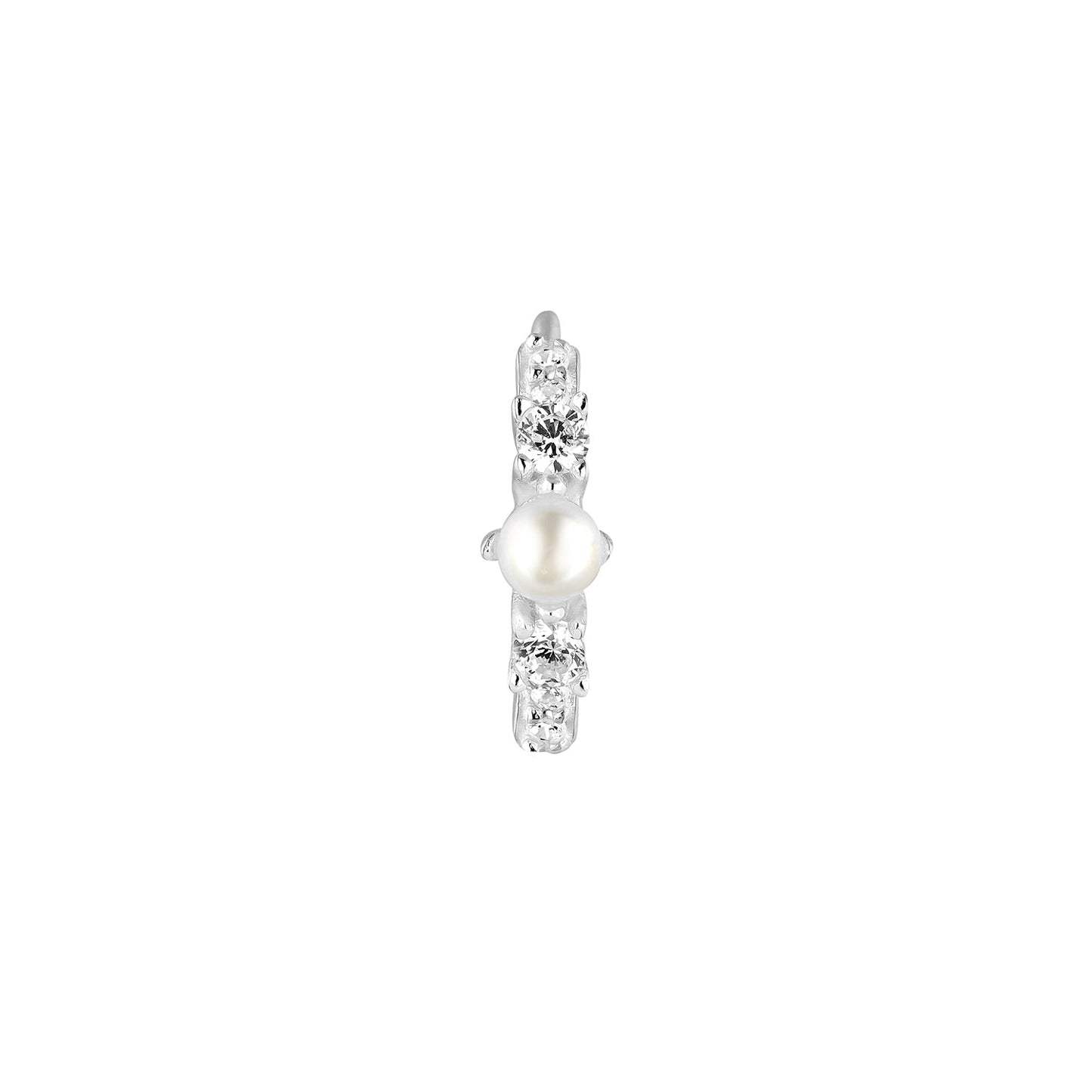 AKIRA SILVER SINGLE EARRING