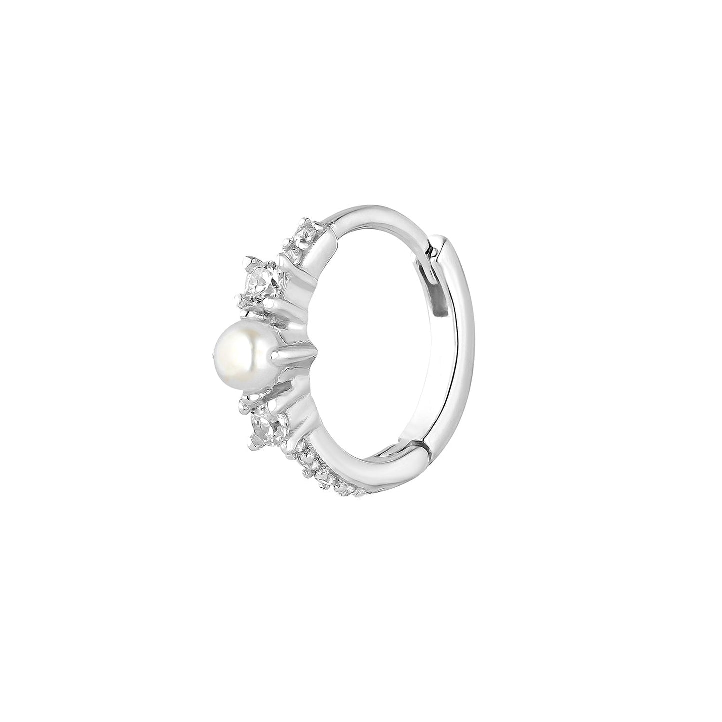 AKIRA SILVER SINGLE EARRING