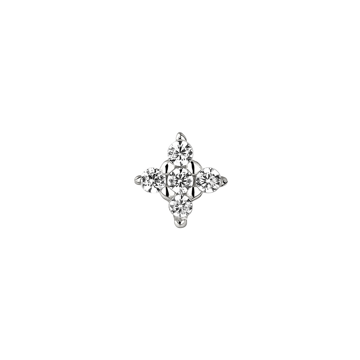 HOSHI SILVER SINGLE EARRING