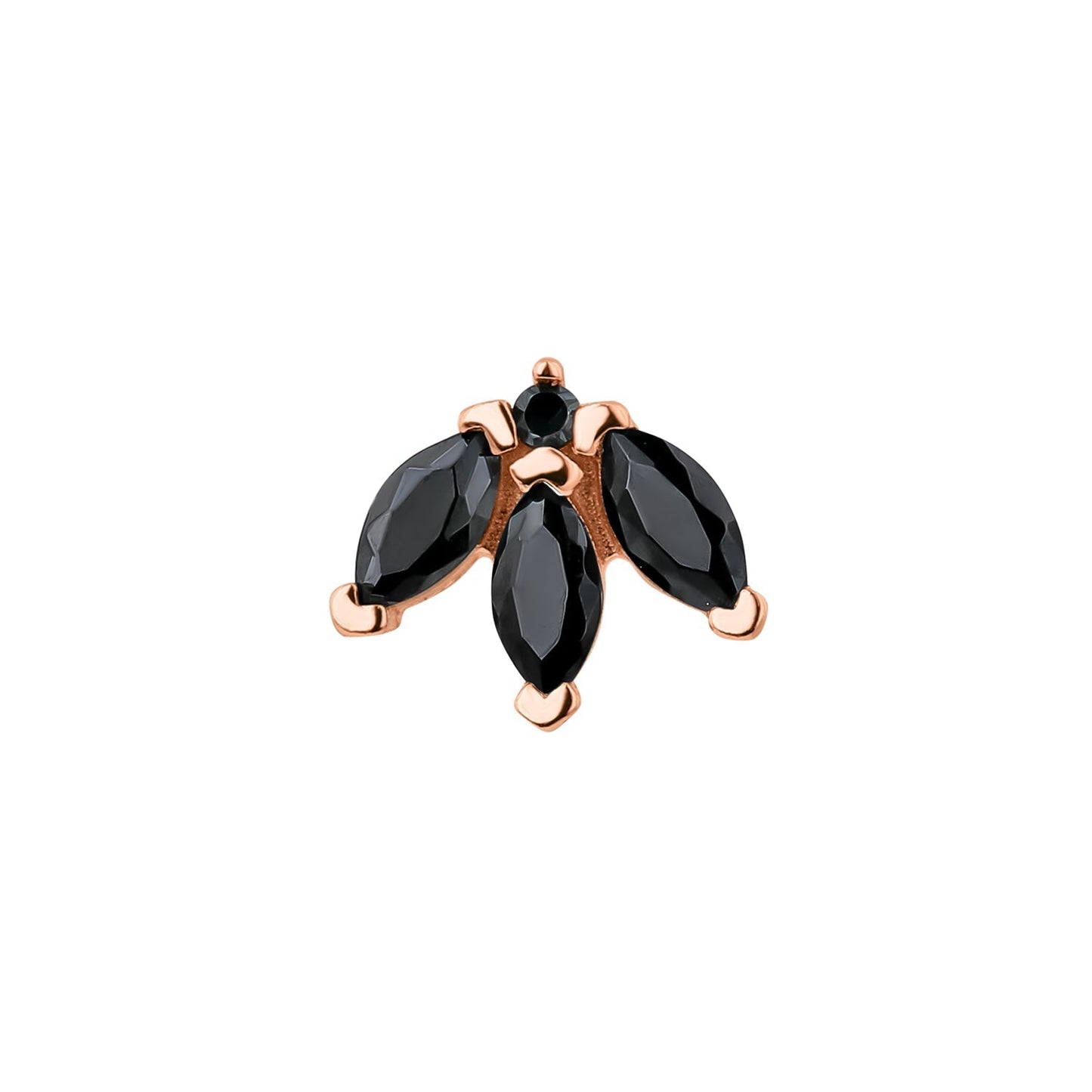 JOSEPHINE ROSE GOLD PIERCING EARRING