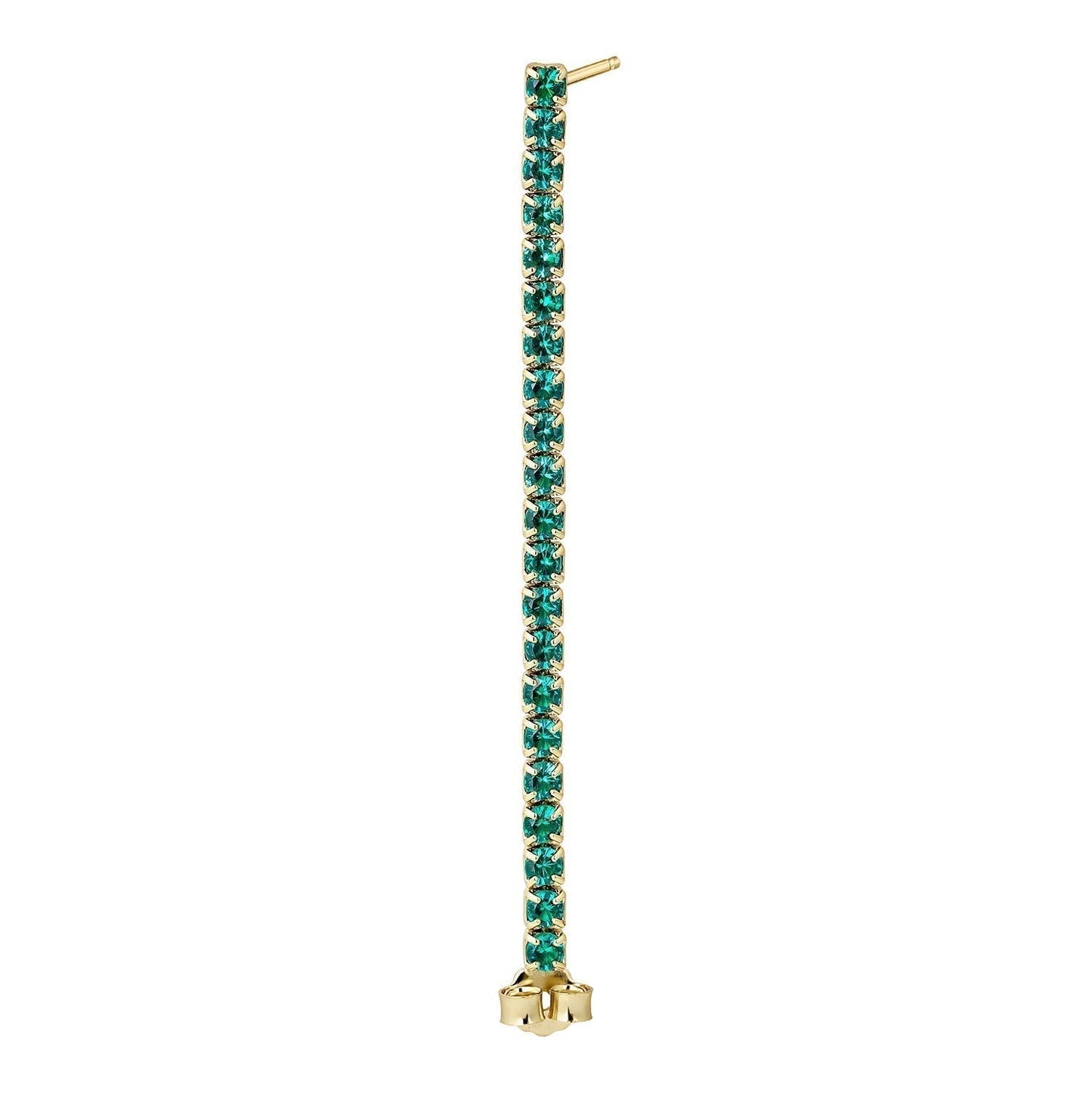 MADISON GOLD HOOP PIERCING EARRING