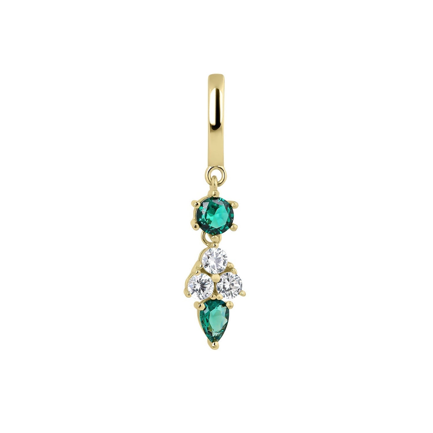 MALIA HOOP PIERCING EARRING