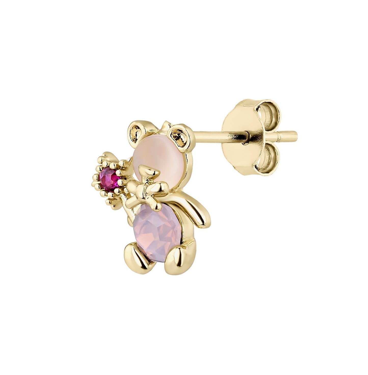 CUTE-BEAR PIERCING EARRING