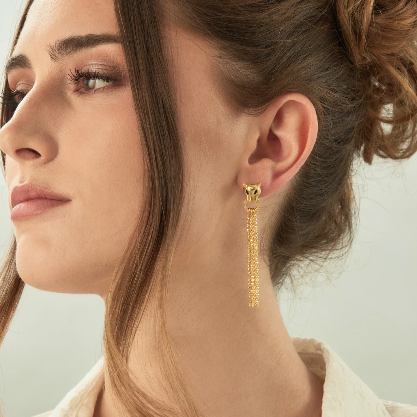 WILD PIERCING PENDANT EARRING