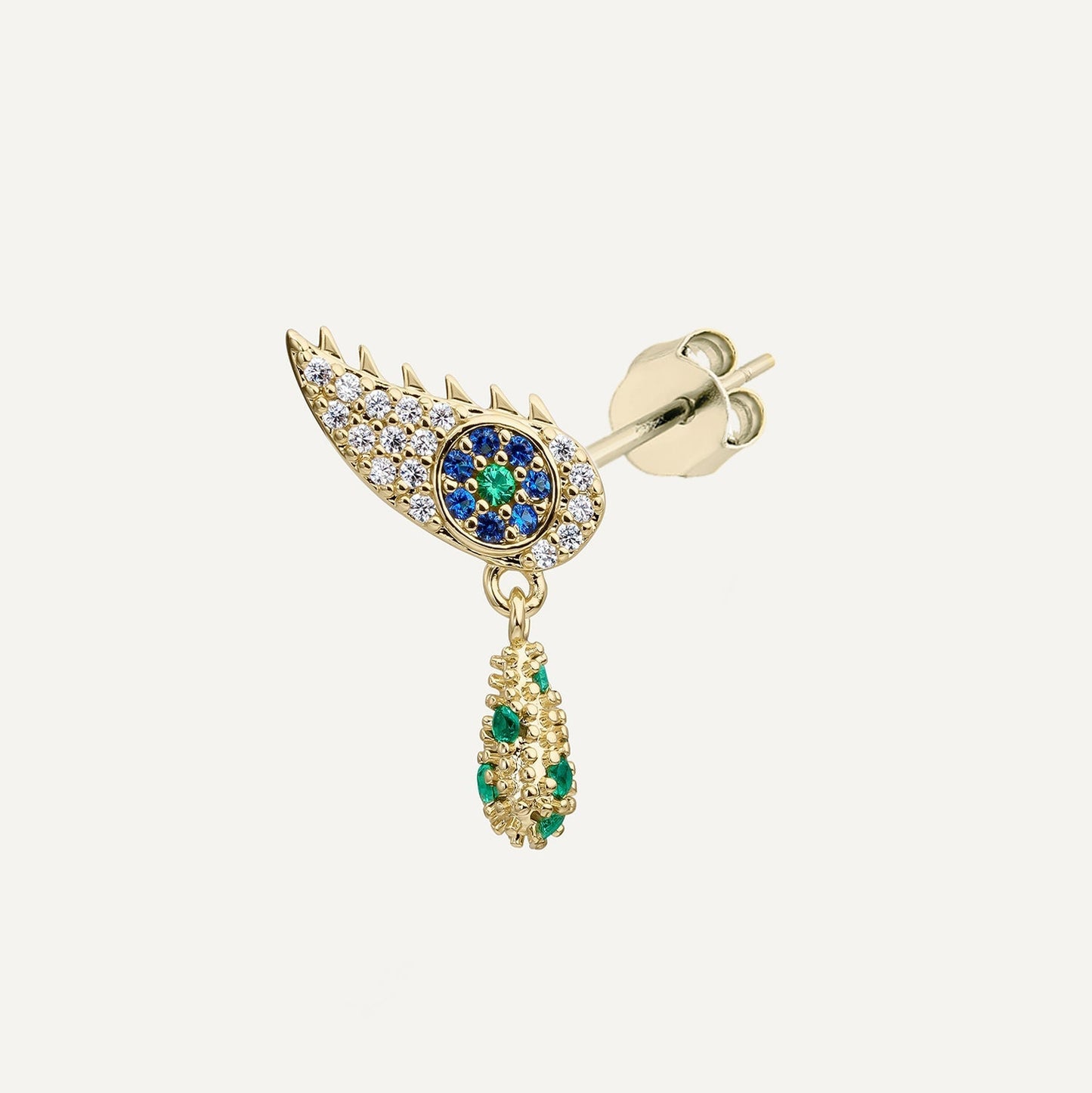 AISHA-EYE PIERCING EARRING