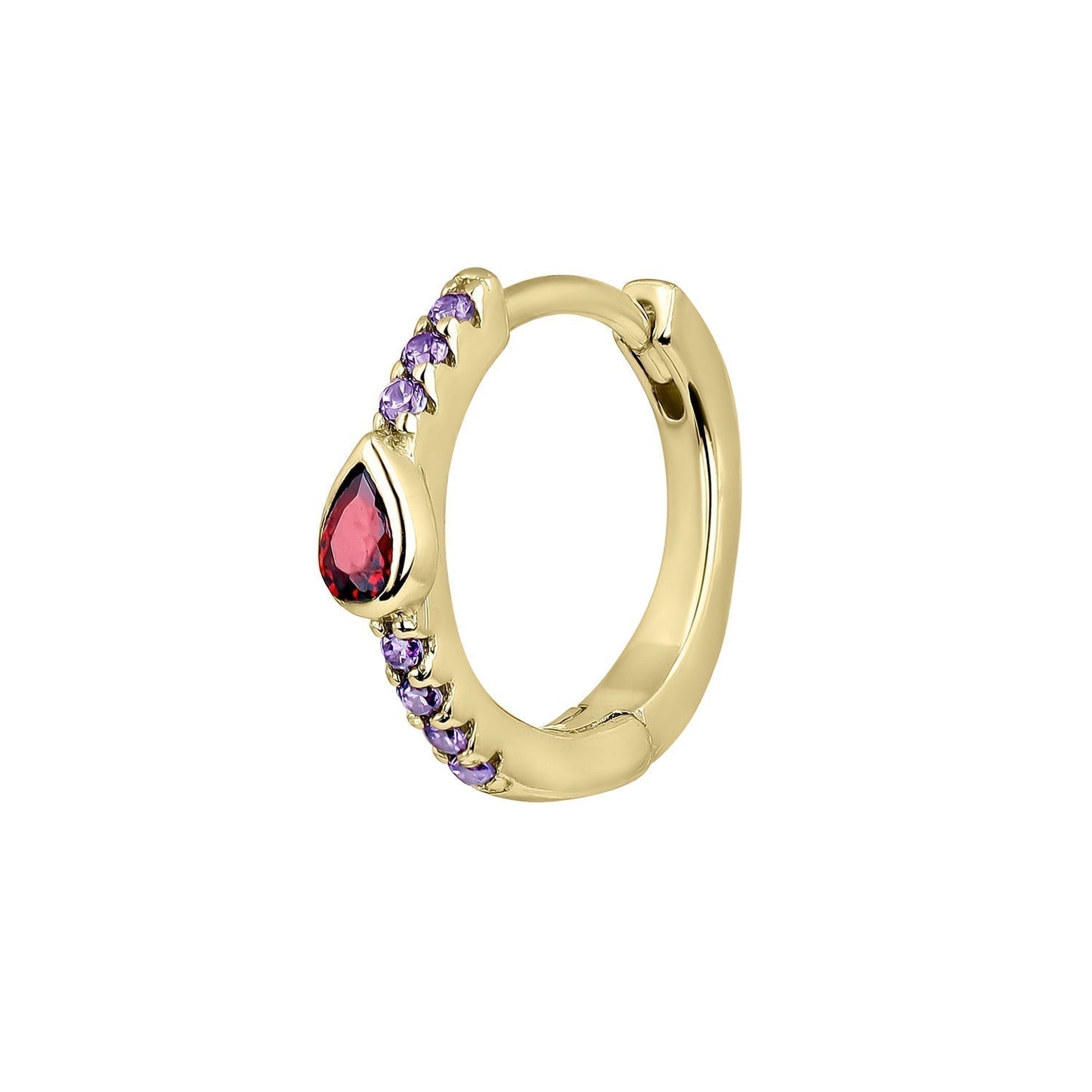 GISELE HOOP PIERCING EARRING