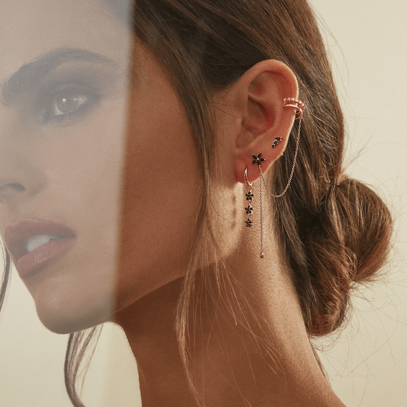 ASHANTI DOUBLE EARRING