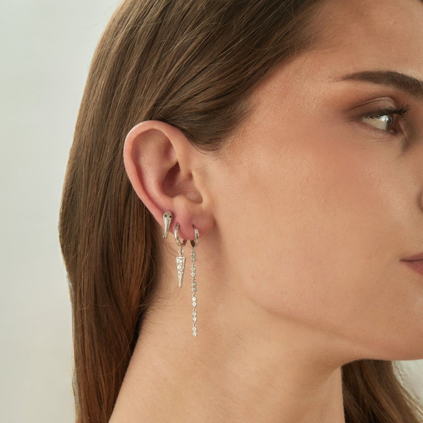 SEÑORITA SILVER SINGLE EARRING