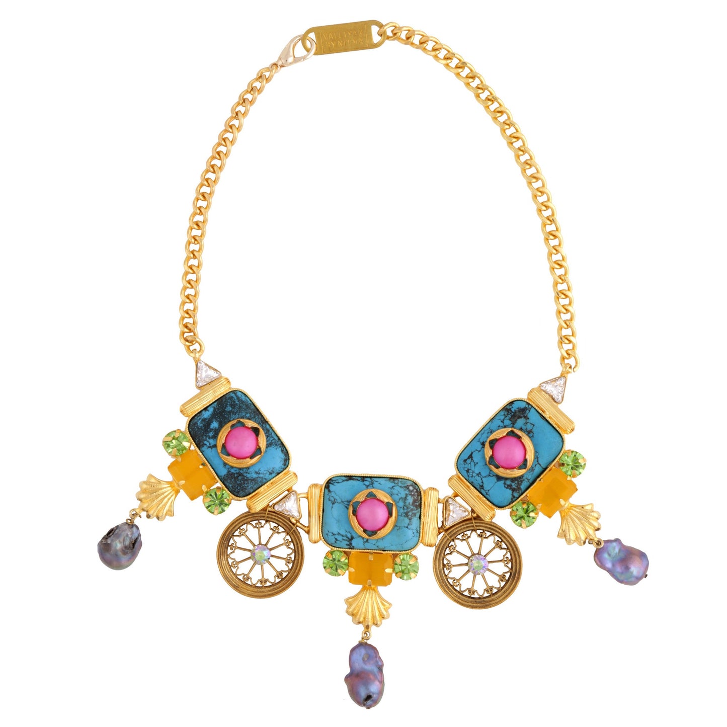 INDIAS COLOUR WHEEL NECKLACE