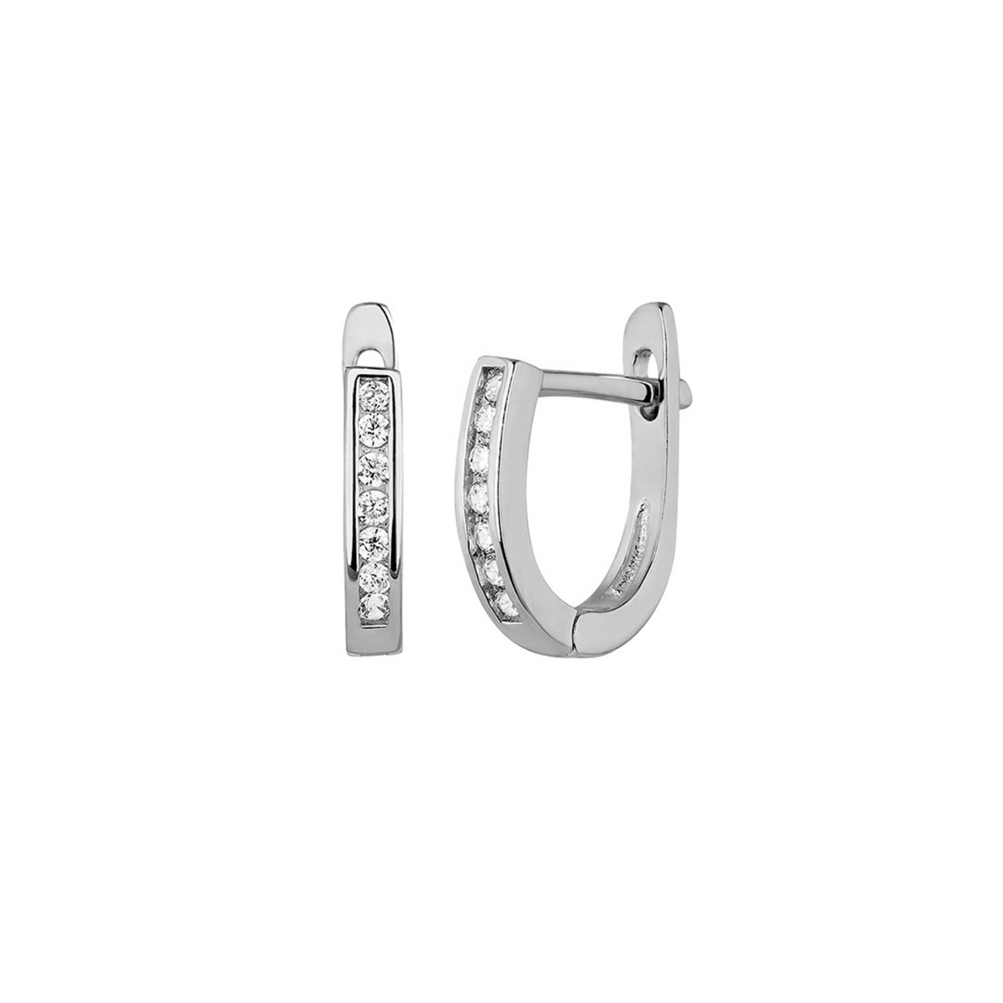 DENA SILVER HOOPS