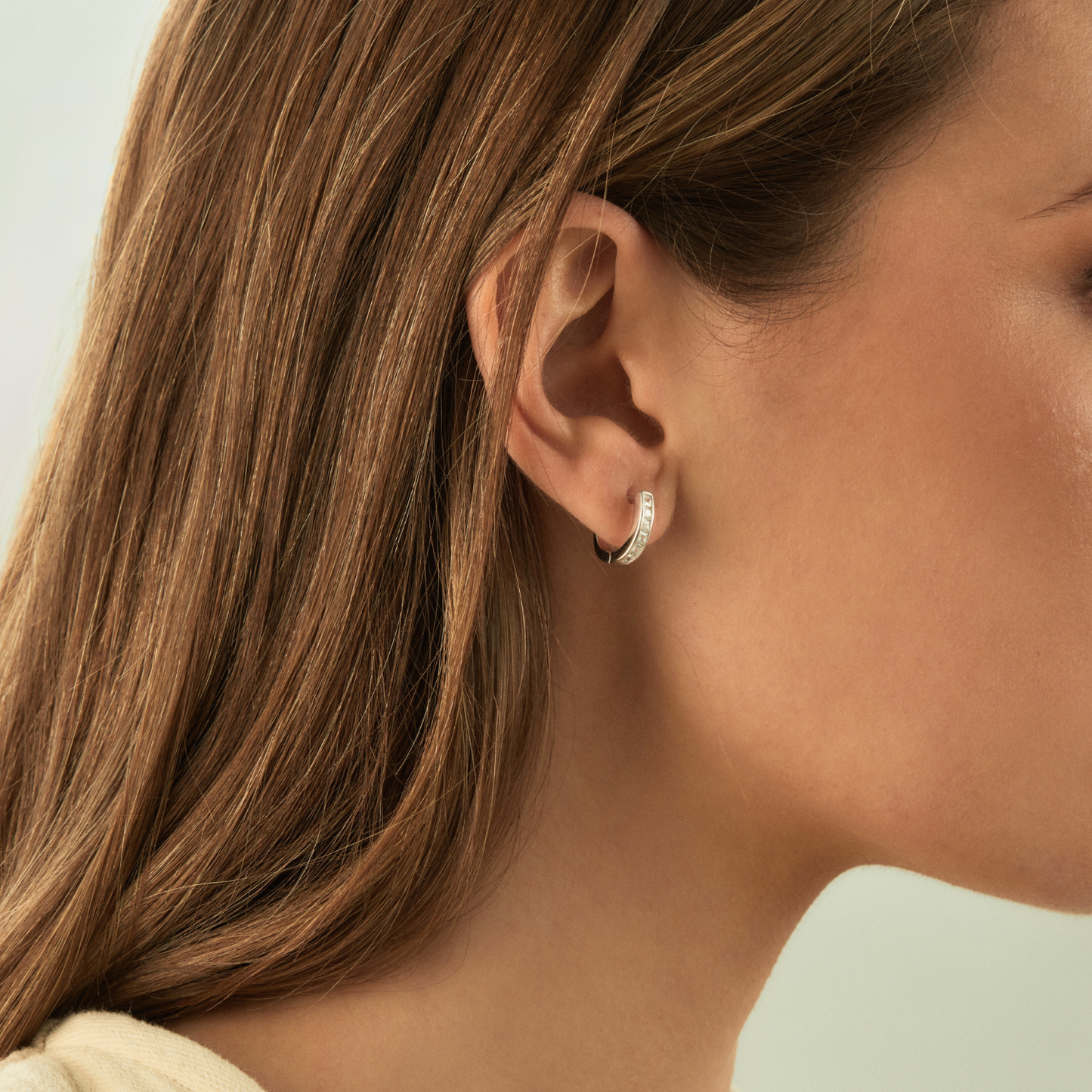DENA SILVER HOOPS