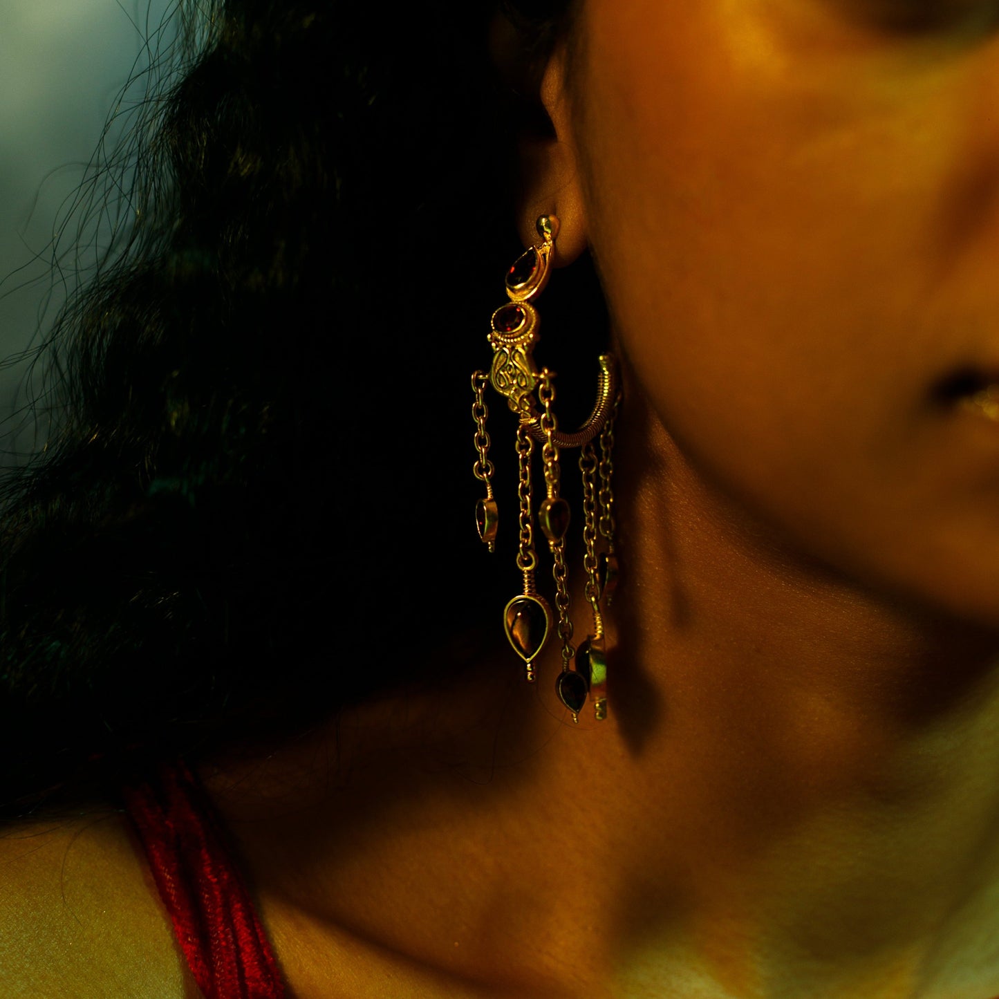 GOLDEN GYPSY HOOPS