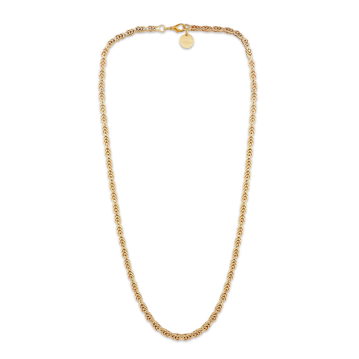 Pleated  Link Chain