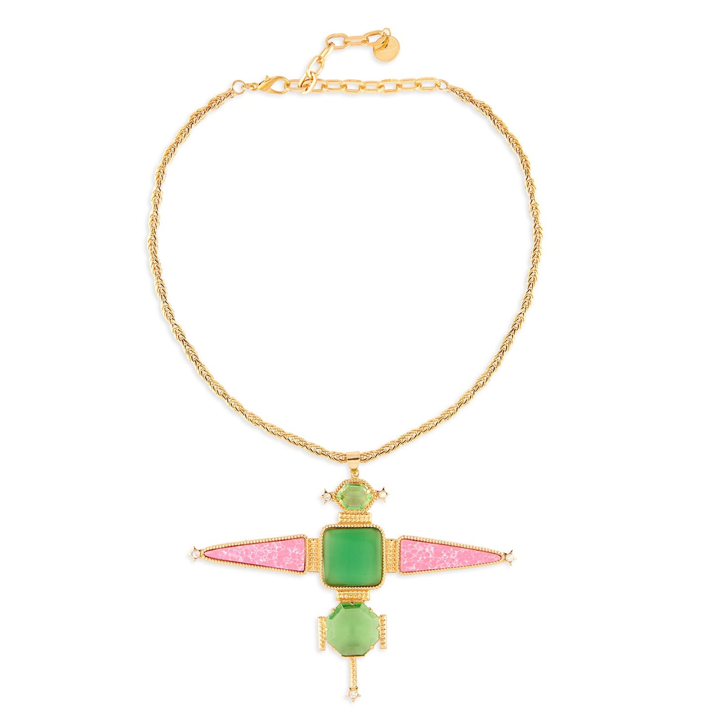 Gold Satellite Necklace
