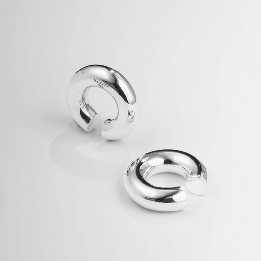 Sterling silver ear cuff set