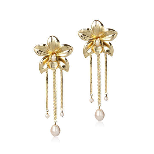 Metallic Orchids (Gold)