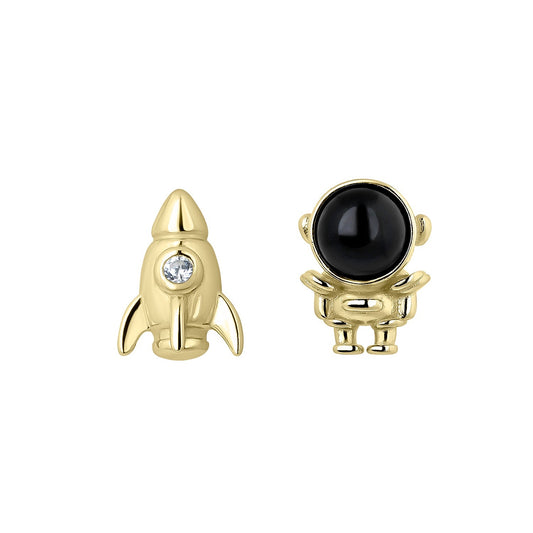 SPACE ODYSSEY ASYMMETRIC EARRINGS