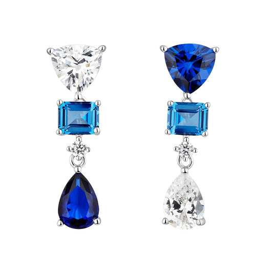 GENEVA ASYMMETRIC EARRINGS