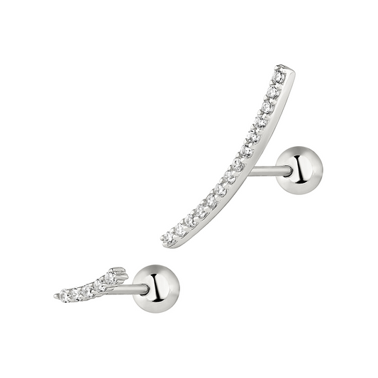 SENA SILVER EARRINGS