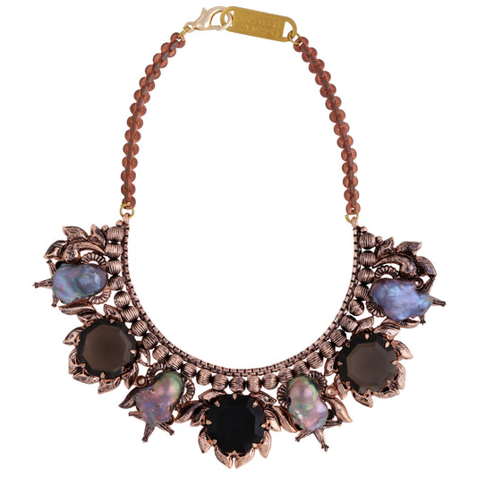 Black Pearl Necklace
