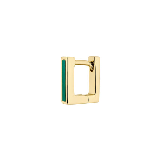 CEILAN YELLOW GOLD SINGLE EARRING