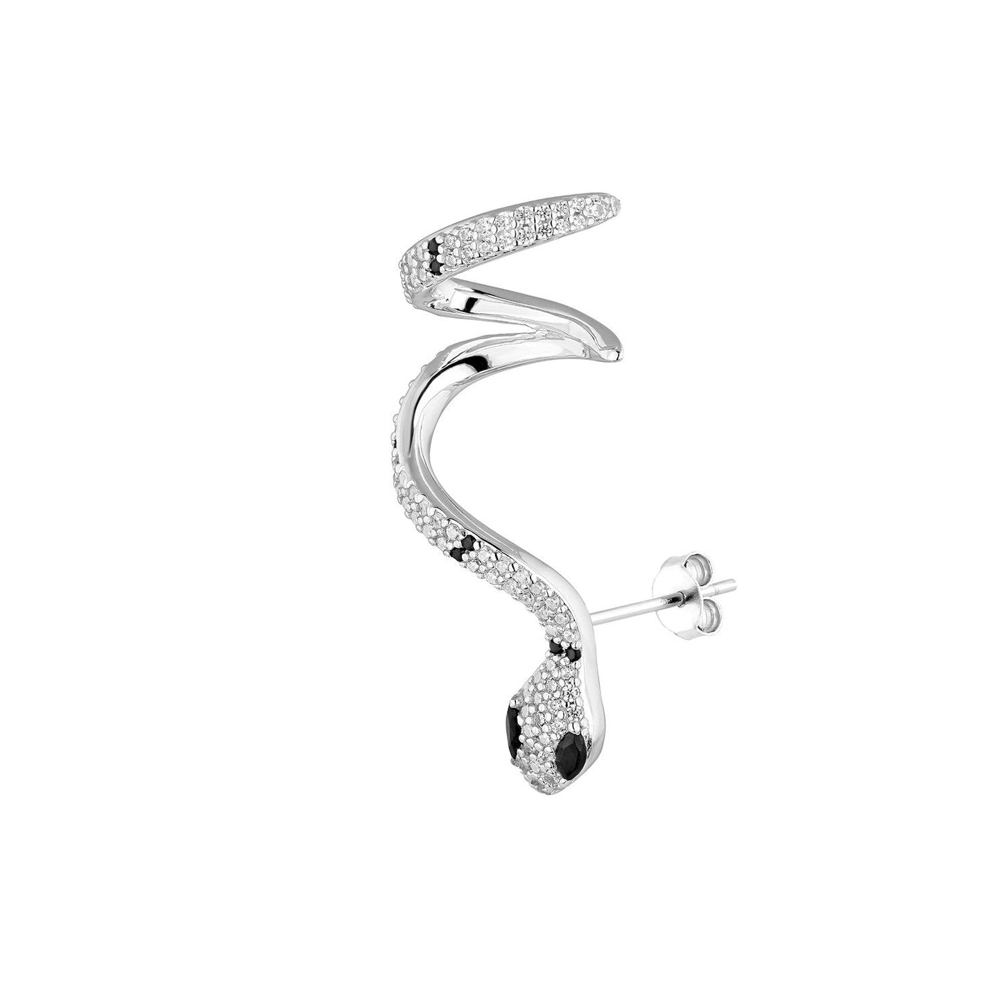 MANIKE SILVER SINGLE EARRING