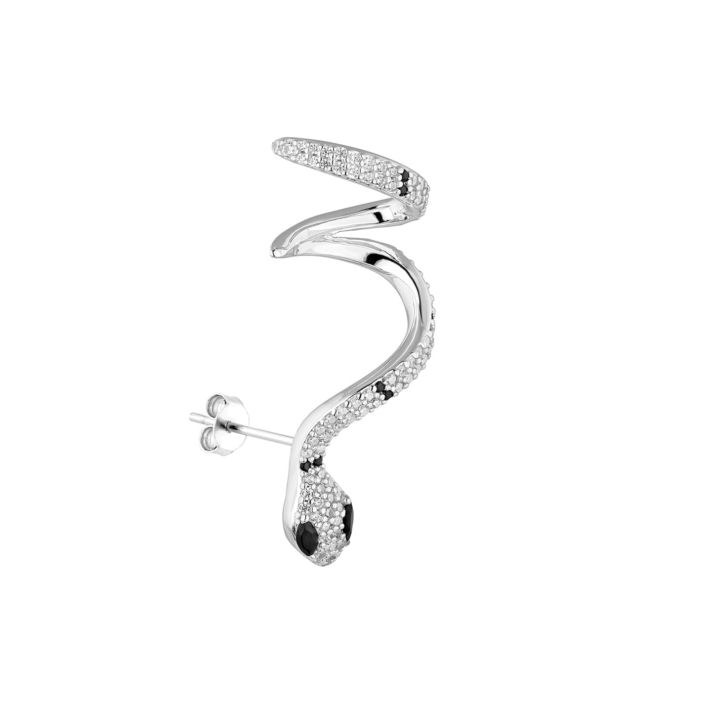 MANIKE SILVER SINGLE EARRING