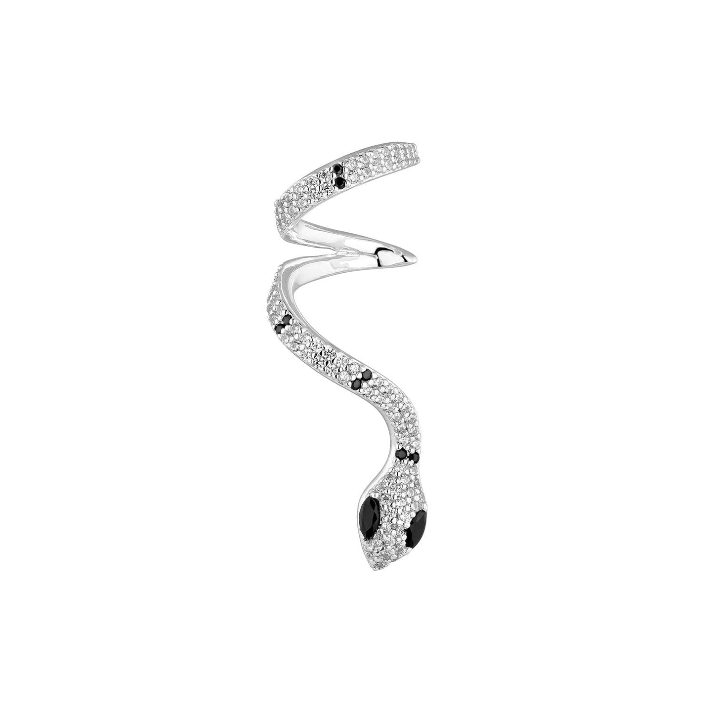 MANIKE SILVER SINGLE EARRING