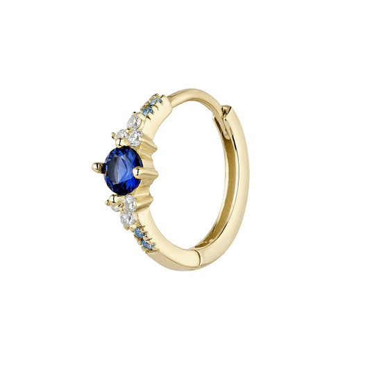 KEILA BLUE SINGLE EARRING