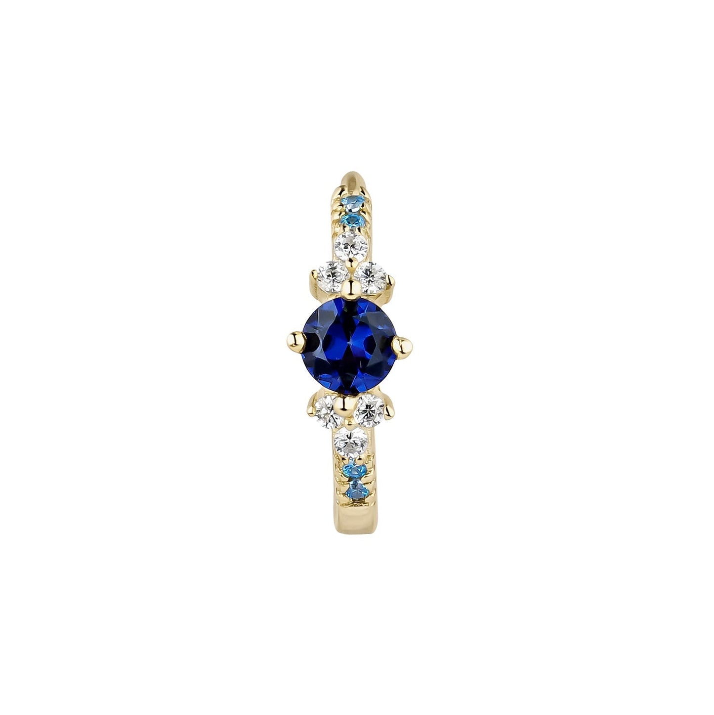 KEILA BLUE SINGLE EARRING