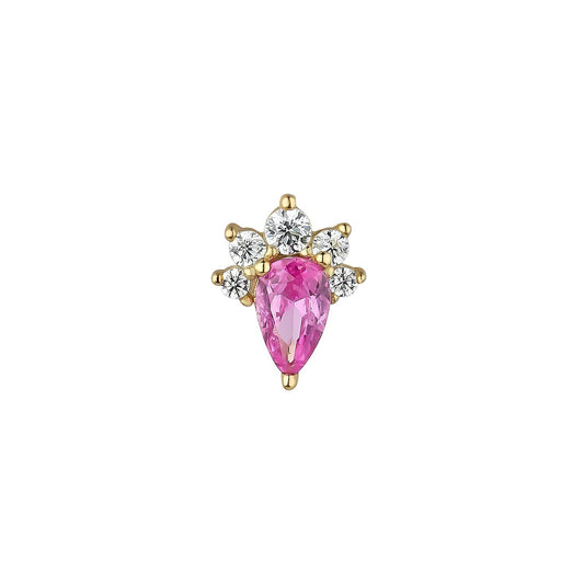 LOIDA ROSE SINGLE EARRING