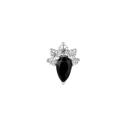 LOIDA SILVER SINGLE EARRING