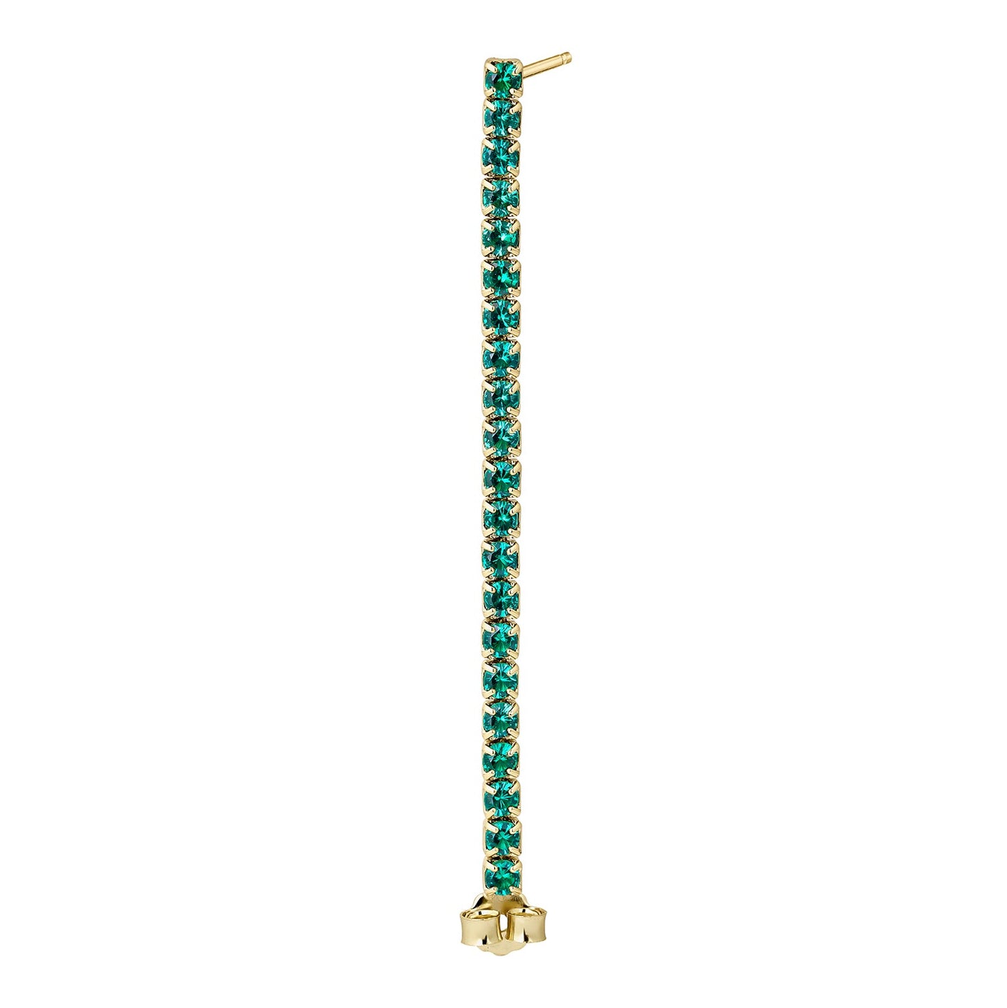 MADISON GOLD HOOP PIERCING EARRING