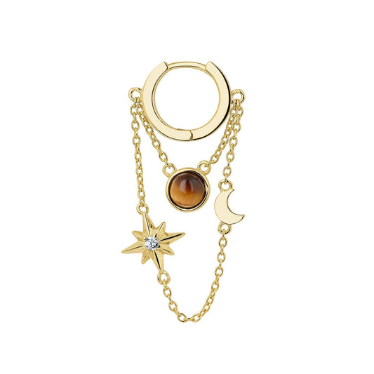NOVA HOOP PIERCING EARRING