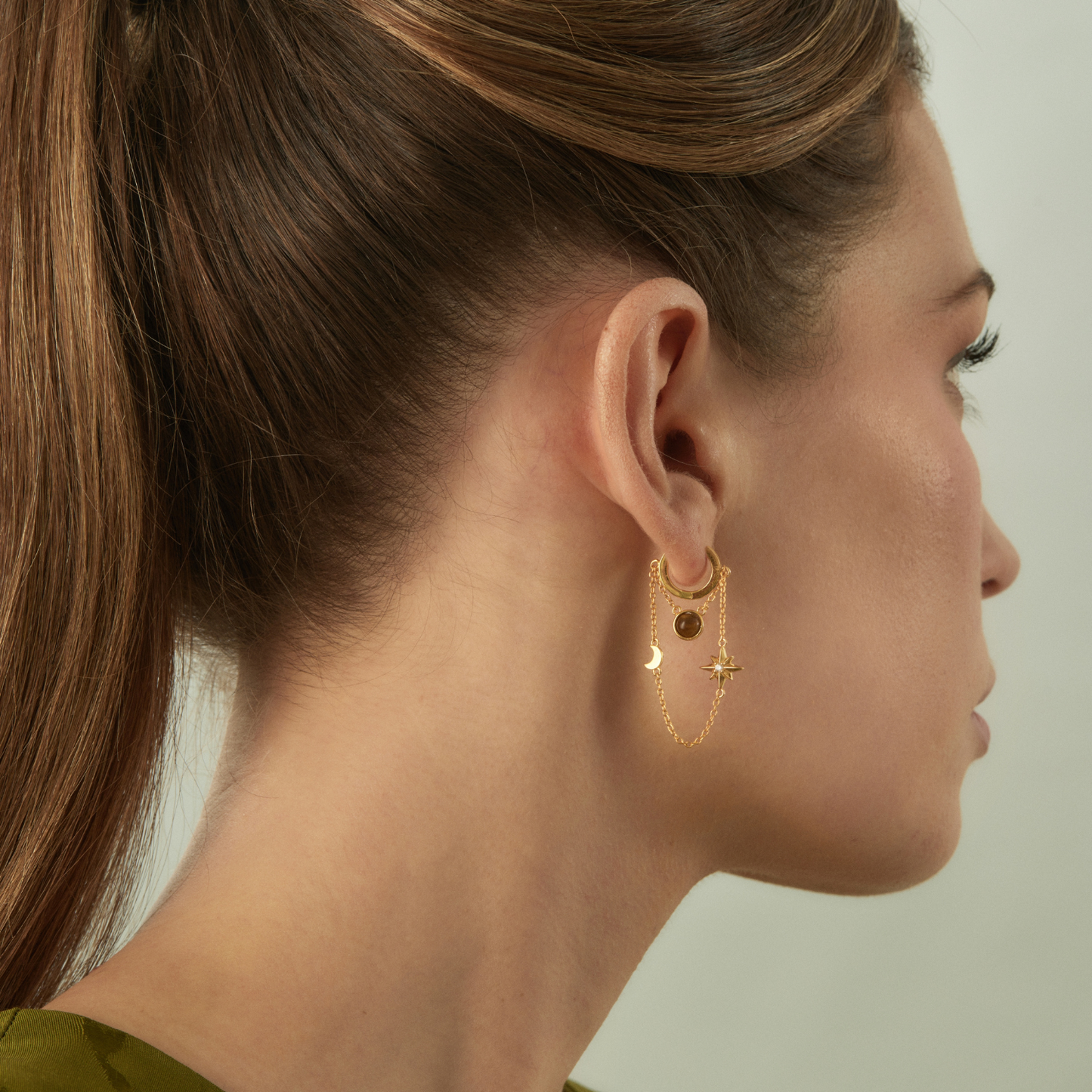 NOVA HOOP PIERCING EARRING