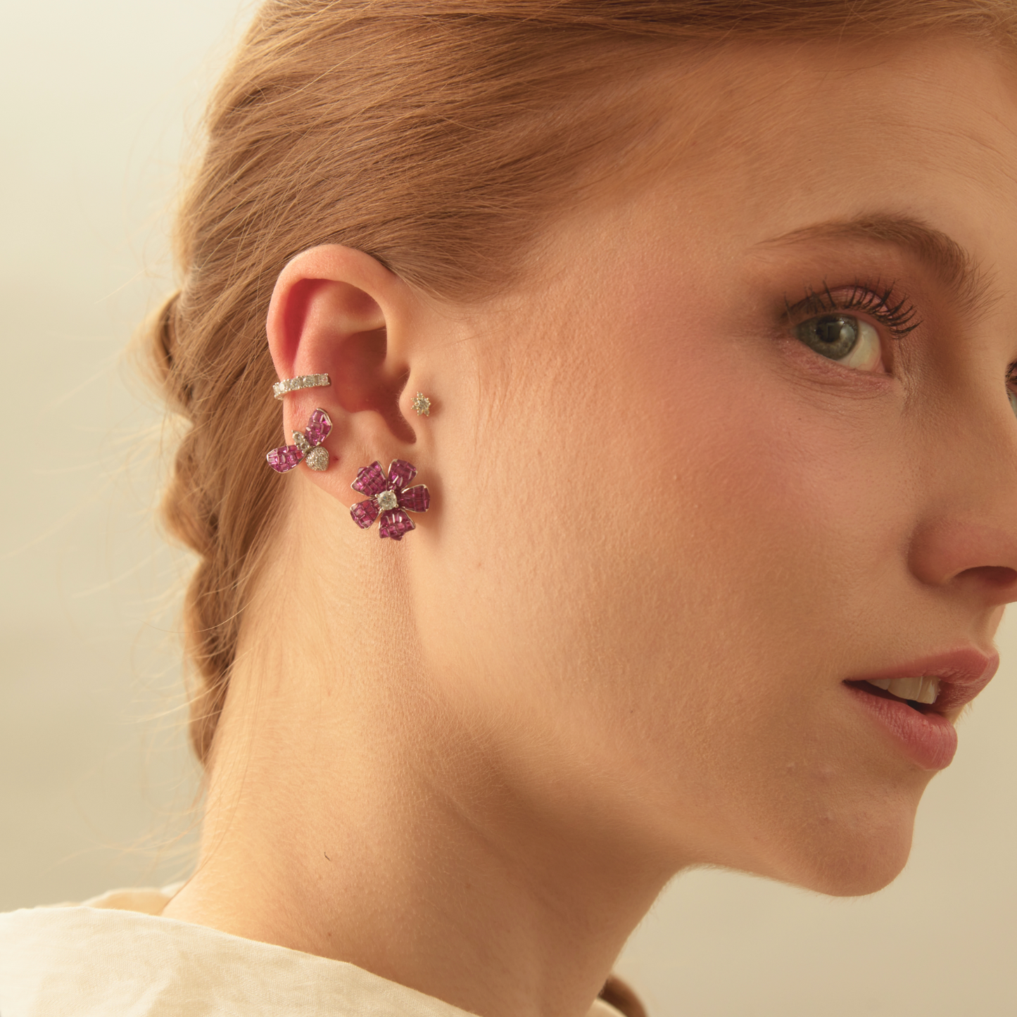 EAR CUFF DE PLATA FAMILY