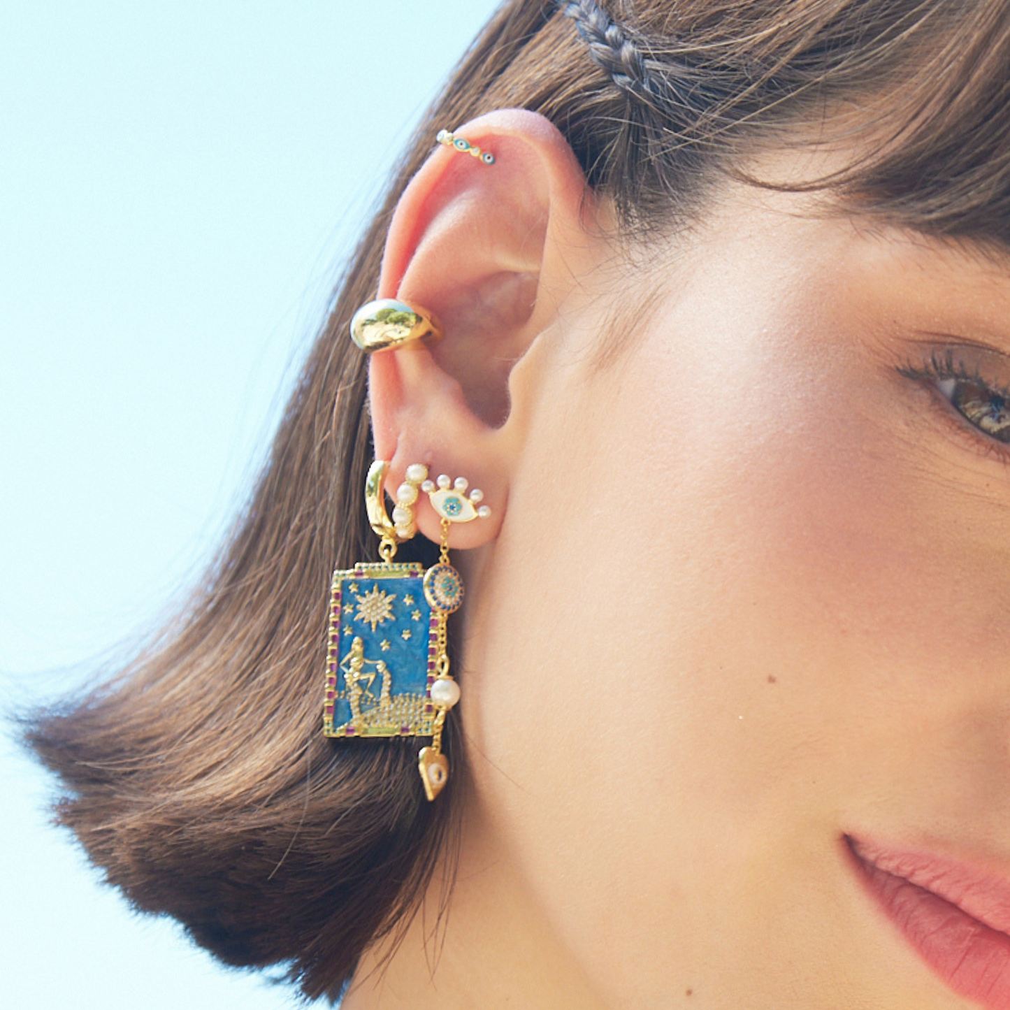 EARRING PIERCING COSMIC-PROTECTION