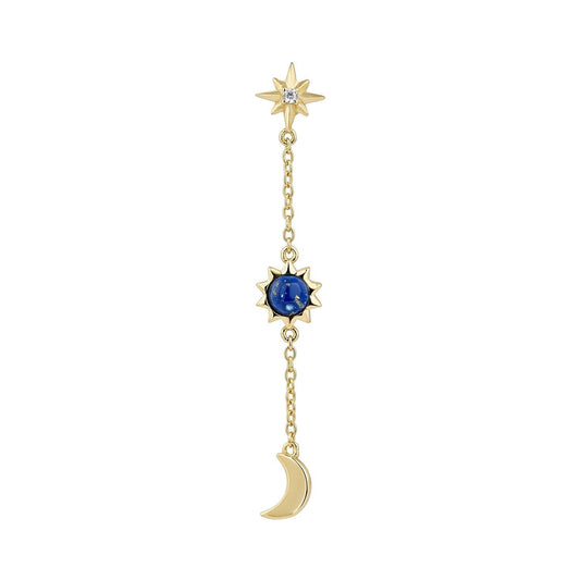EARRING PIERCING COSMIC-GALAXY