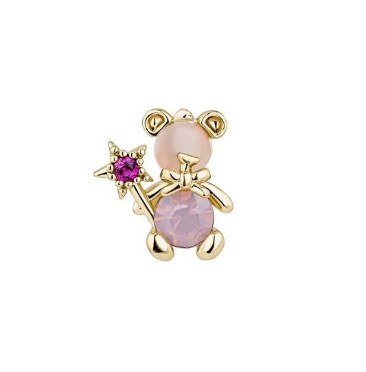 CUTE-BEAR PIERCING EARRING