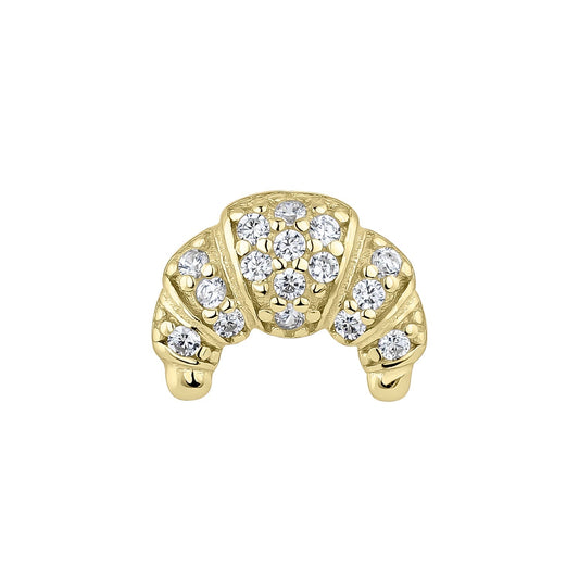 CRESCENT PIERCING EARRING