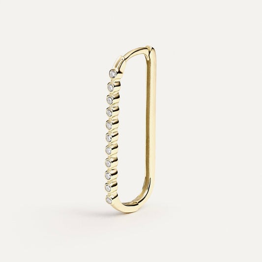 MAURITANIA HOOP PIERCING EARRING