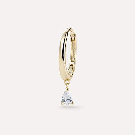 MORONI HOOP PIERCING EARRING