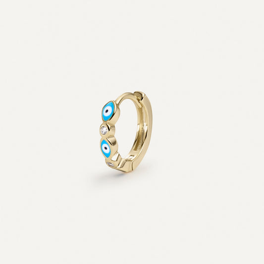 EARRING PIERCING ARO BLUE EYE PROTECTION