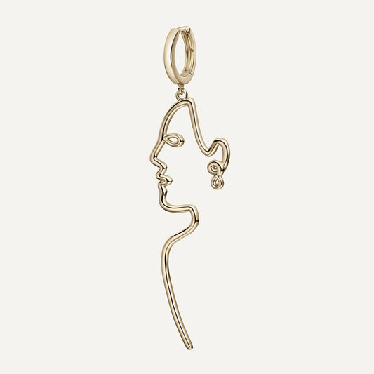 VENUS HOOP PIERCING EARRING