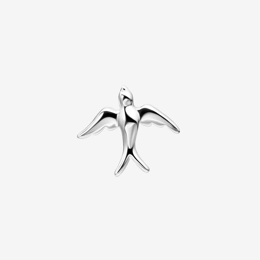LIBERTY SILVER PIERCING EARRING