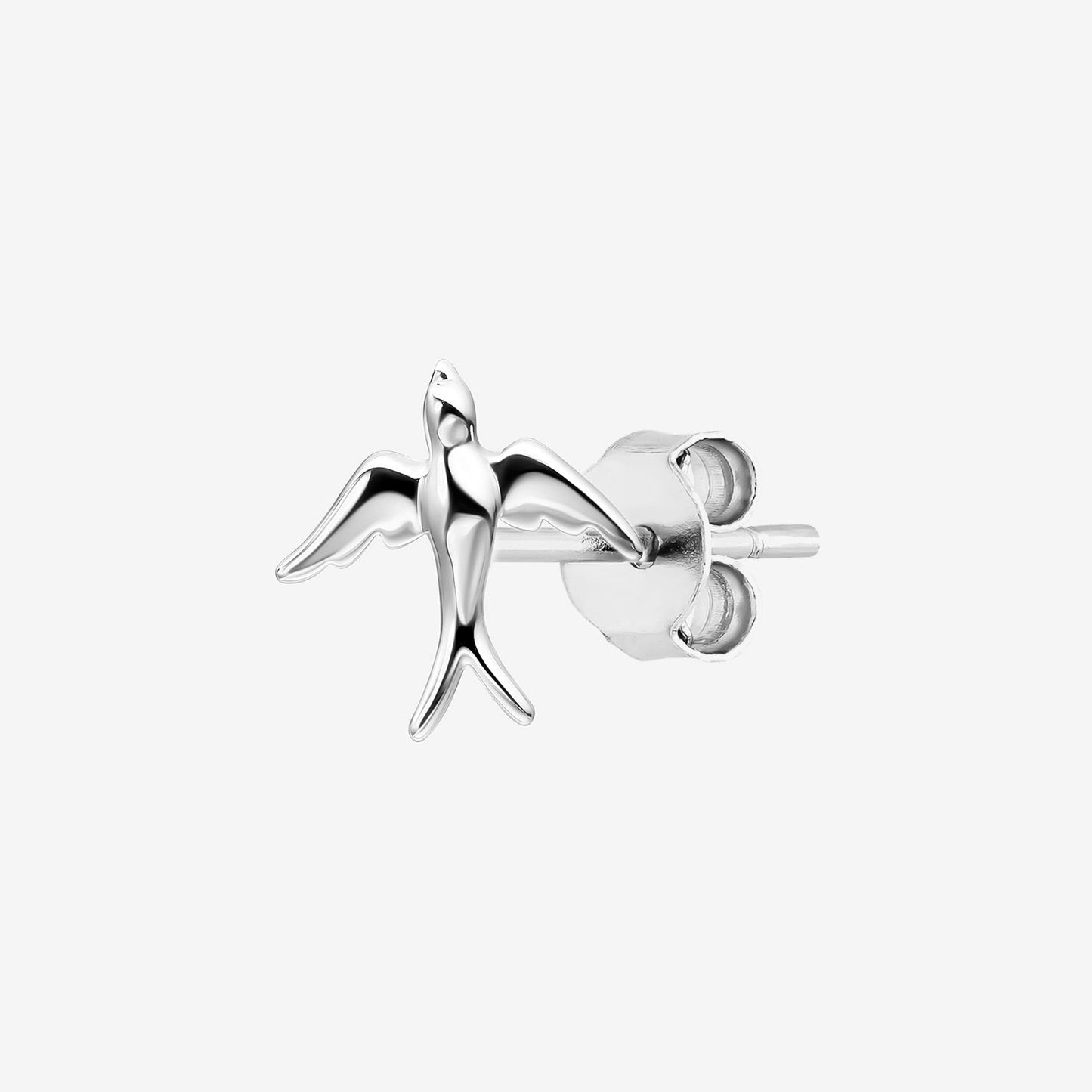 LIBERTY SILVER PIERCING EARRING